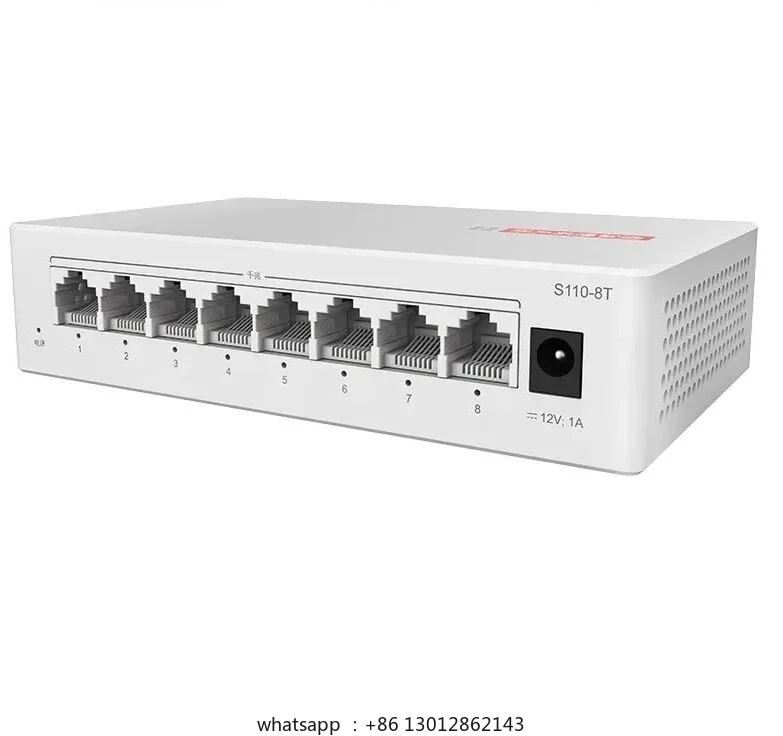 

8-port gigabit enterprise grade switch splitter