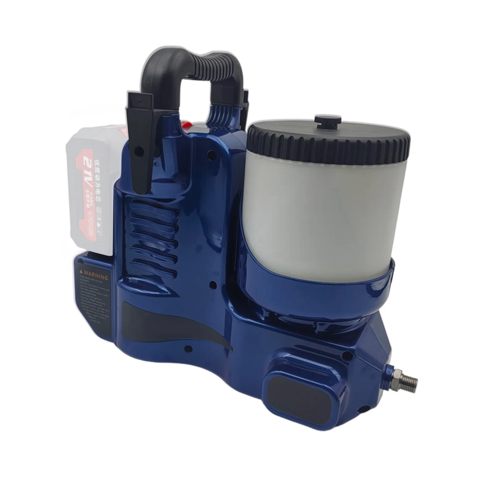 Podofo 21V Hochdruck-Akku-Wandfarbensprühgerät, Hochdruck-Airless-Spritzmaschine, Kabelloses Airless-Elektro-Farbsprühgerät, Bürstenlose Handspritzpistole, Airless-Farbsprühgerät für Möbel, Zäune,