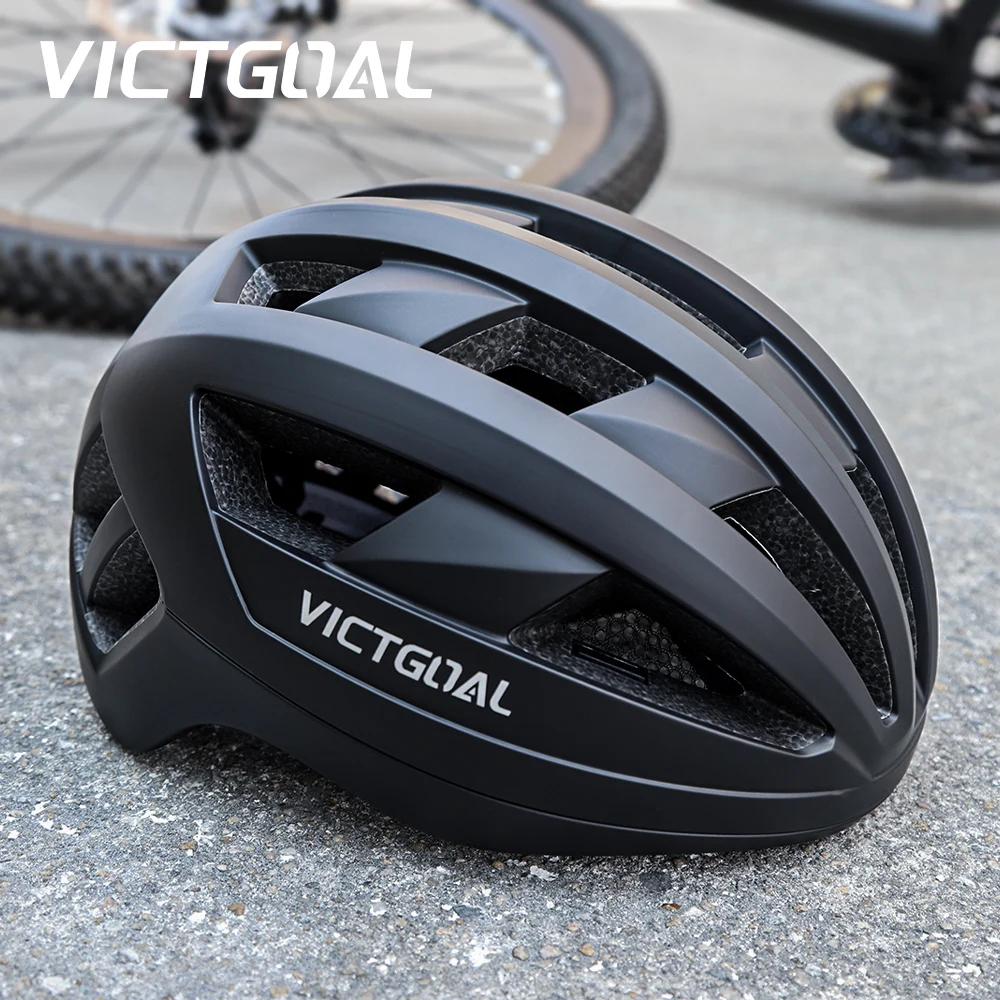 VICTGOAL Cycling Helmet One-piece MTB Road Bike Mountain Bike Helmet Scooter Ultralight Adjustable Helmet