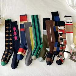 Women's Fashion Personality Trend Retro Versatile Korean Socks Knee Length Socks