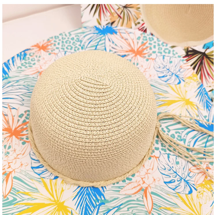 

Designer Brand Sun Visor Hat Children's Summer Beach UV Protection Seaside Holiday Sunscreen Sun Cap Folding Cool 모자 Kепка