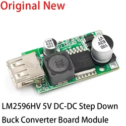 LM2596HV LM2596HVS 5V DC-DC Step Down Buck Converter Module 9V 12V 24V 36V 48V to 5V 3A USB Charger Module Board