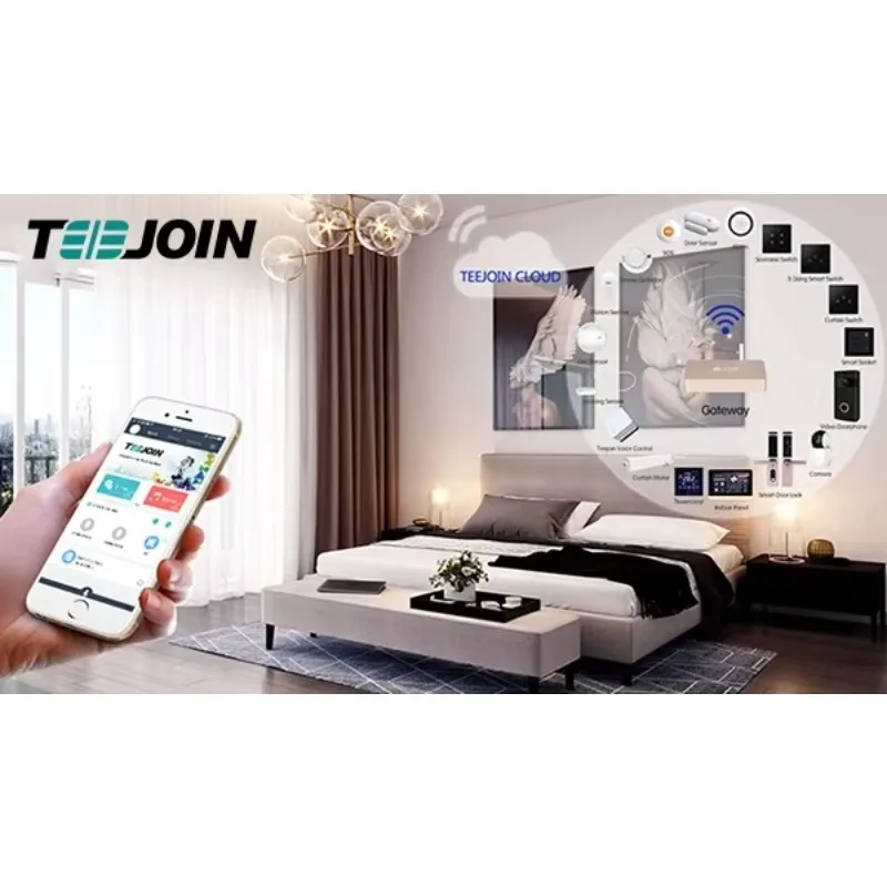 KNX EIB نظام أمان المنزل الذكي أتمتة نظام التحكم في البناء knx مفتاح ذكي مع التحكم اللاسلكي أندرويد/iOS #5