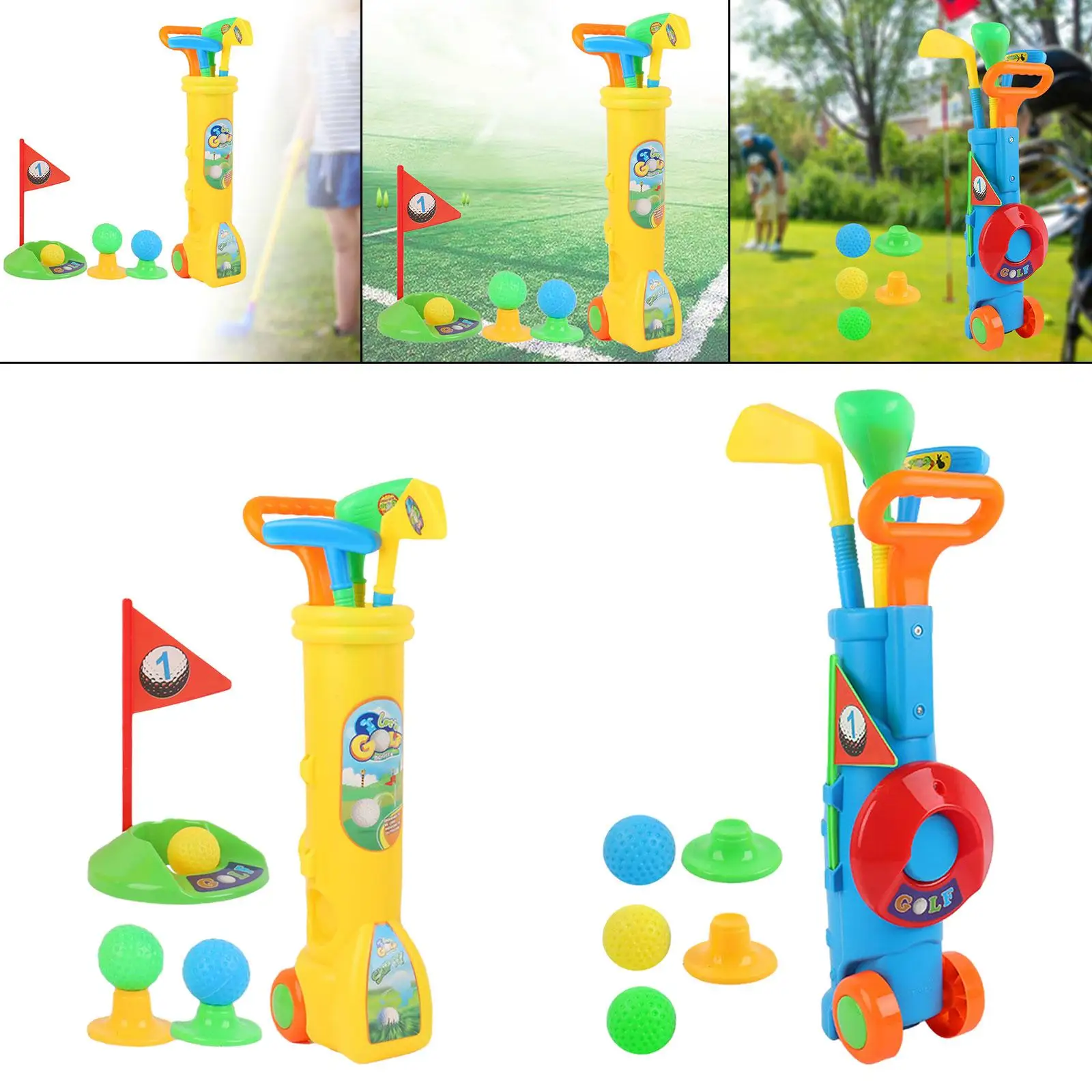 Golf Club Set Toy para crianças, Motor Skills Toddler, Presentes de aniversário para bebês