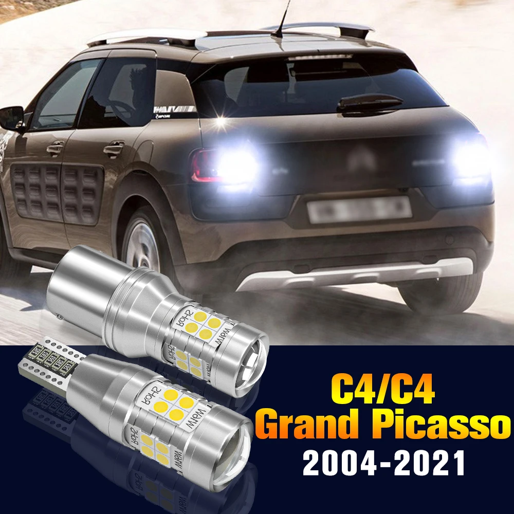 

2pcs LED Reverse Light Bulb Backup Lamp For For Citroen C4 Coupe Aircross Cactus Grand Picasso 1 2 3 2004-2021 2012 Accessories