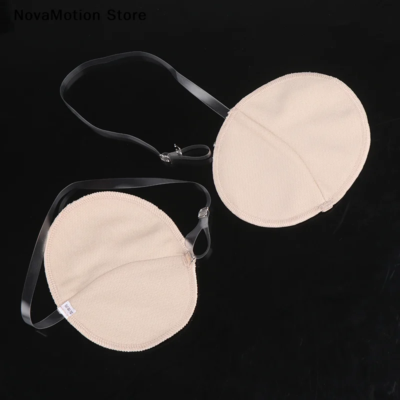 

2Pcs Skin Color Underarm Sweat Pad Washable Armpit Absorbing Transparent Shoulder Strap