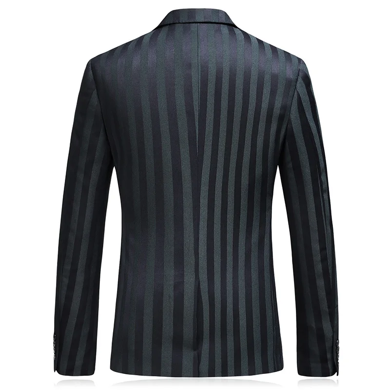 2024Men\'s fine high-end large size suit (suit + vest + trousers) Fashion business casual handsome stylish casual three-piece set