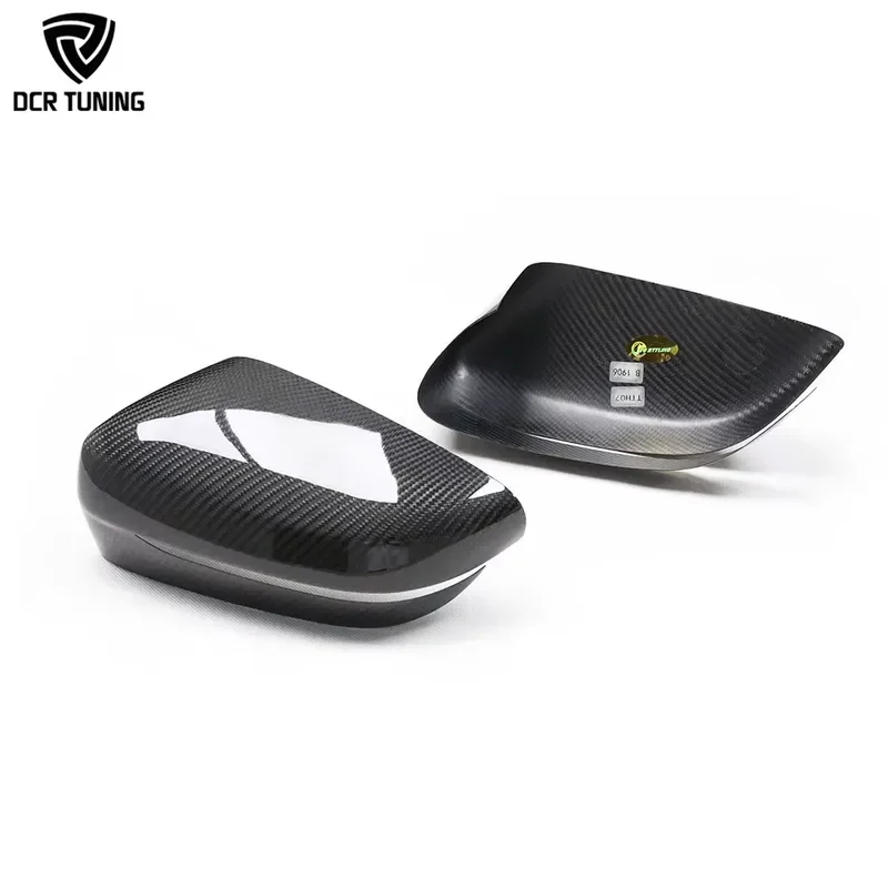Dry Carbon Fiber Mirror Cover for BMW G20 G30 G14 G15 G16 G22 G23 G26 G11 G12 G32 RHD LHD Real Carbon Mirror Casing Overlay