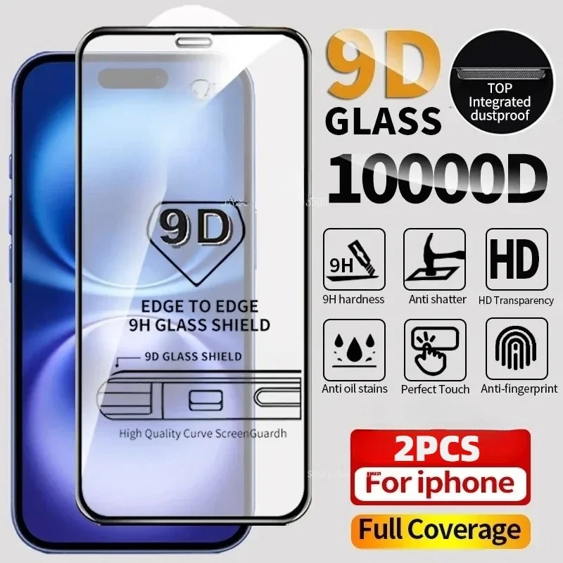 2Pcs Tempered Glass… - image