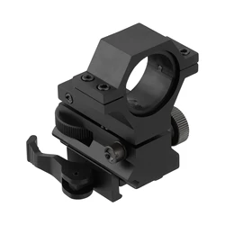 Focuhunter Tactical Scope ELE And WIN Adjustable Quick Release 25.4/30mm QD Scope Ring Mount Flashlight Clip Hunting Holder 20mm