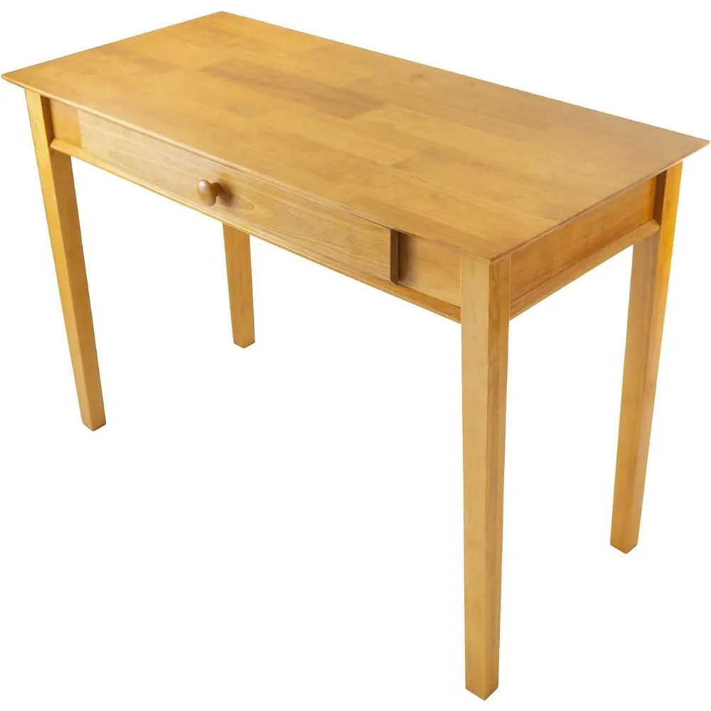 ufficio domestico in studio di legno, miele