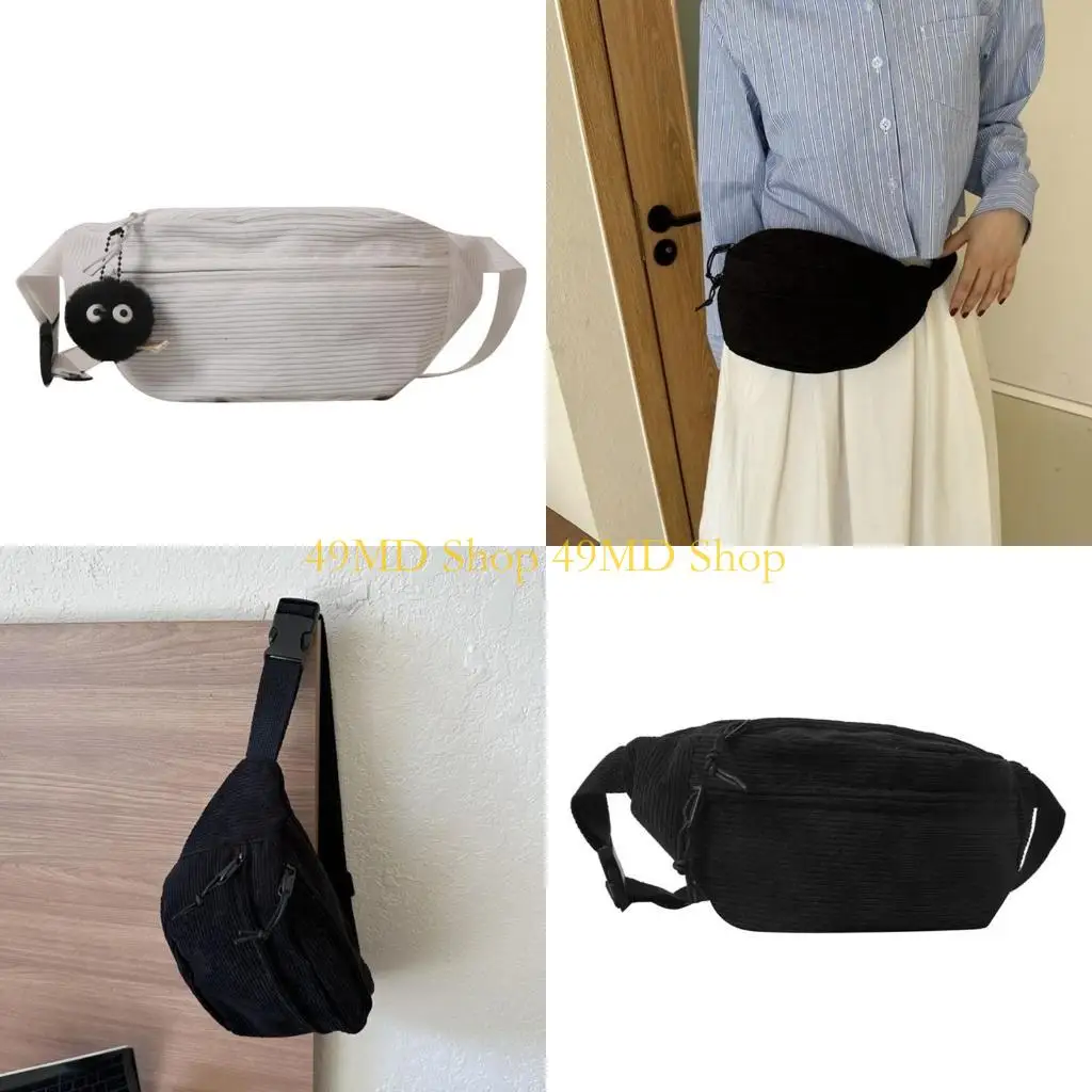 

49MD Fashion Travel Belt Bag Large Capacity Sports Bag for Teen Adult Chest Bag