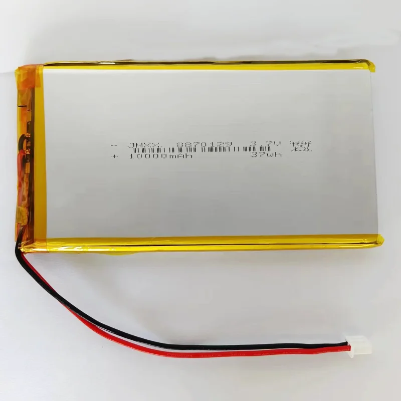 Polymer battery 8870129 Rechargeable 3.7V 10000mAh suitable for Bluetooth speaker power bank DIY tablet lithium polymer battery