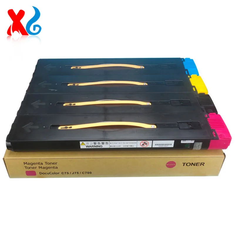 Cartucho de tóner compatible 006R01383-006R01385 para impresoras Xerox Color Press C75, J75, Press 700i y 700 Digital Color Press, en stock.