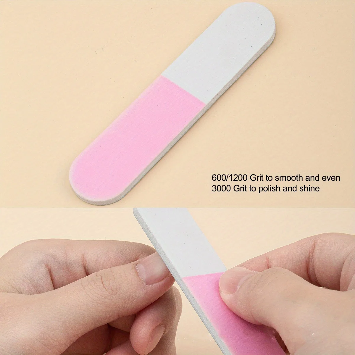 8개/세트 네일 세트 아트 모래 파일 버퍼 스펀지 블록 브러쉬 네일 파일 키트 (전문가용)