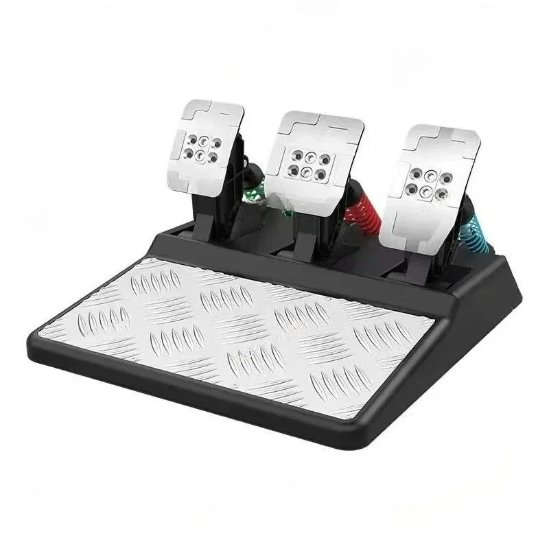 V10 Force Feedback Racing Game Steering Wheel 900 Degrees Compatible With PC