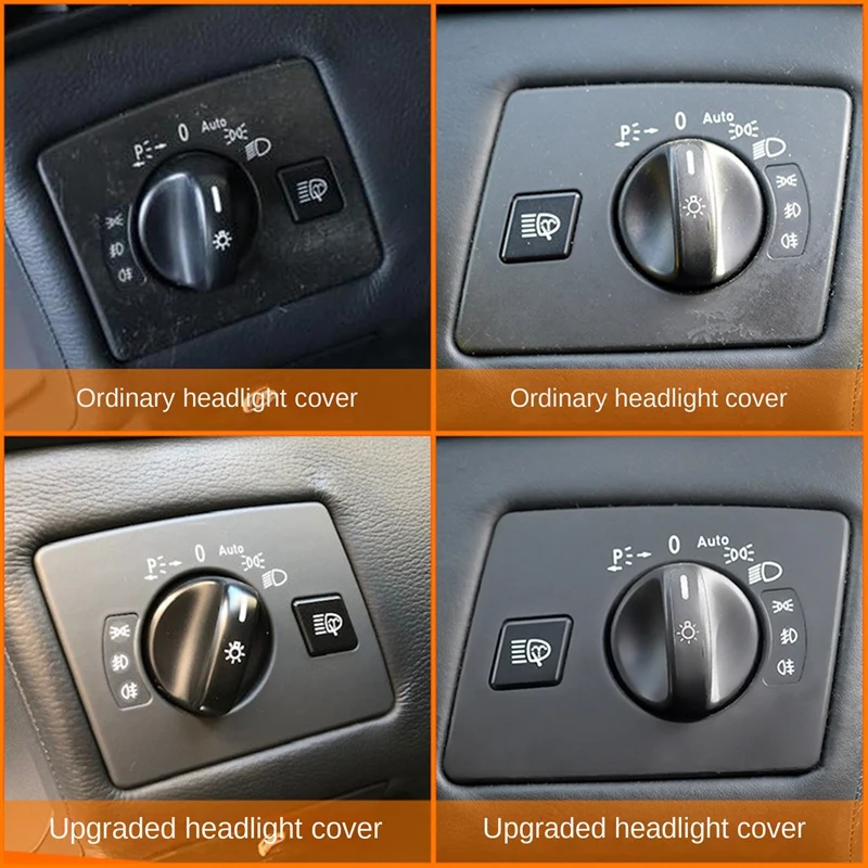 LHD Front Left Dashboard Headlight Lamp Switch Cover Trim For Mercedes Benz W215 CL-Class 320 350 450 2000-2006