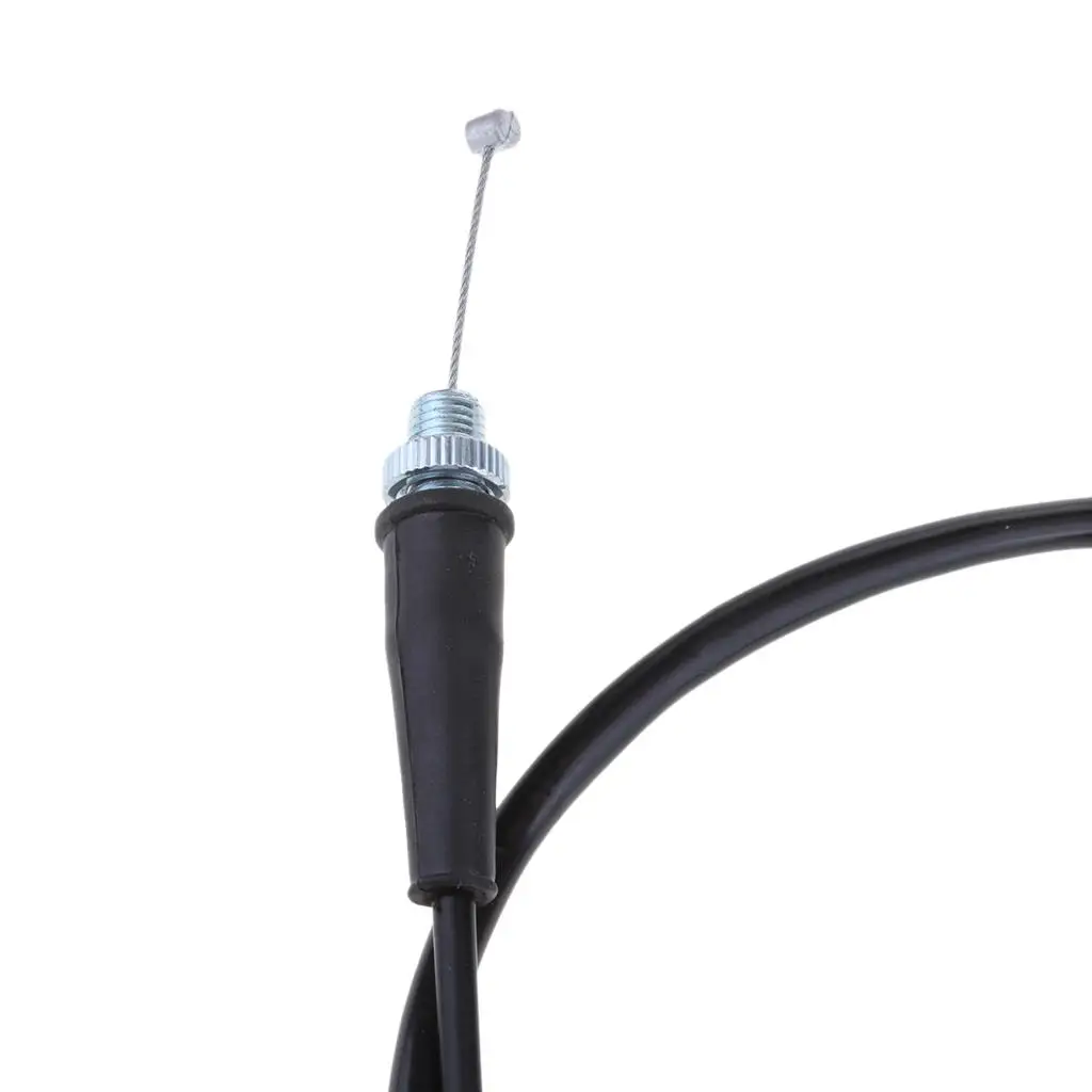 قطعة واحدة من كابل خانق الدراجة النارية من الحديد الأسود لـ 250 الدب الكبير 350