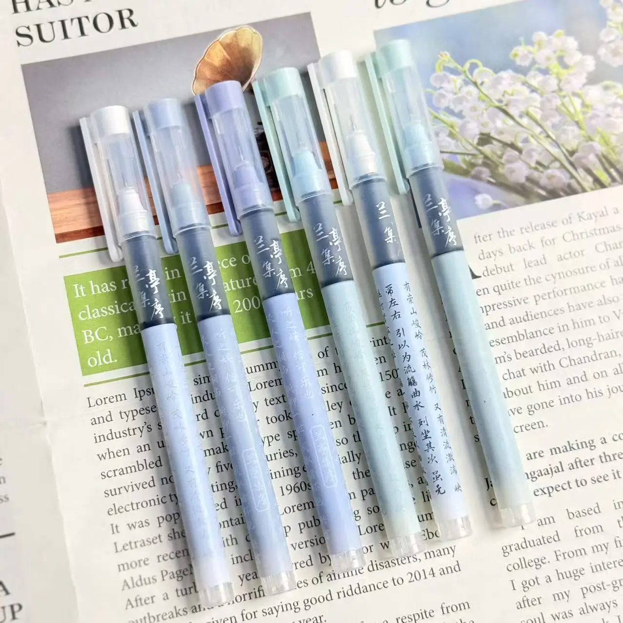 

Традиционный стиль, большая емкость, быстросохнущая гладкая шариковая ручка для письма для студентов и офисного использования, ручка для растворения вопросов и экзамена