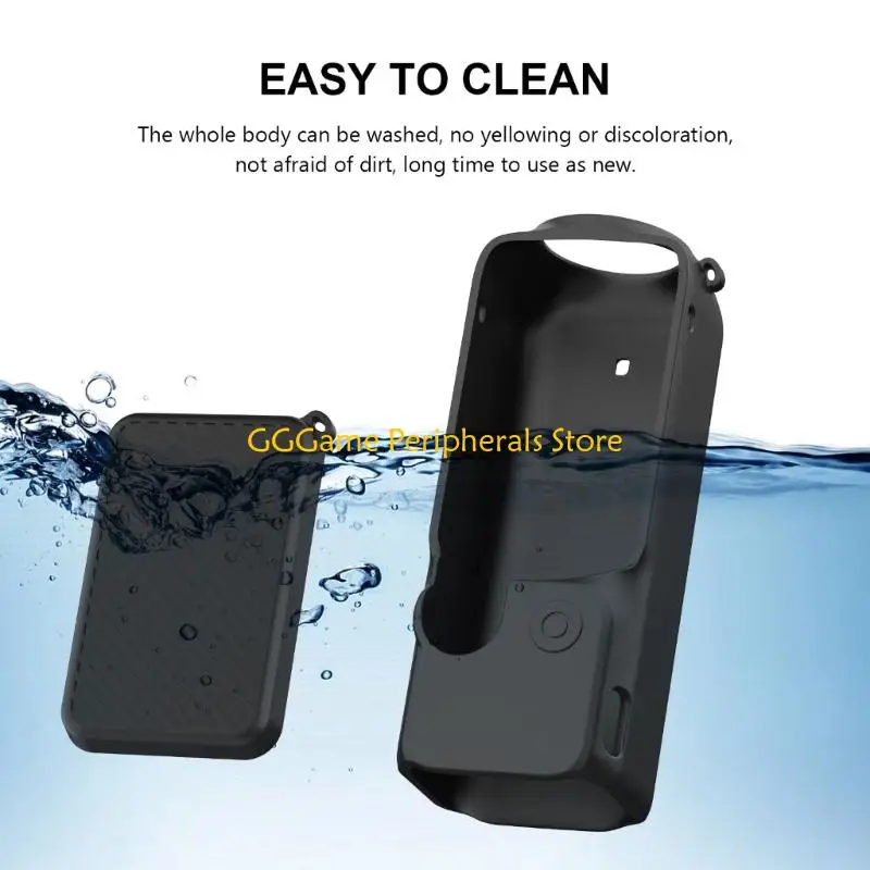 

U55B Lightweight Camera Lens Protector Easy Installation 360 Degree Protective Housing Skin Sleeve Replacement for Pocket 4