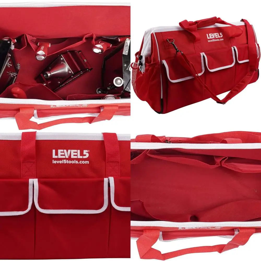 

24-дюймовая сверхпрочная нейлоновая сумка-дафл | Профессиональный, прочный и универсальный органайзер для инструментов | Модель 5-362