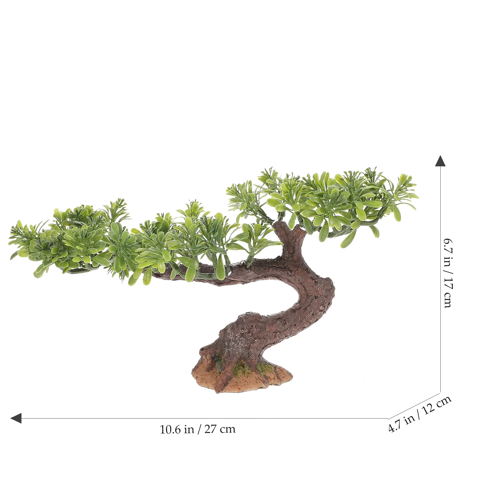 

Creative Mini Red Maple Fake Indoor Artificial Ornament For Home Desktop Sand Table Micro Landscape Decoration Resin Faux For