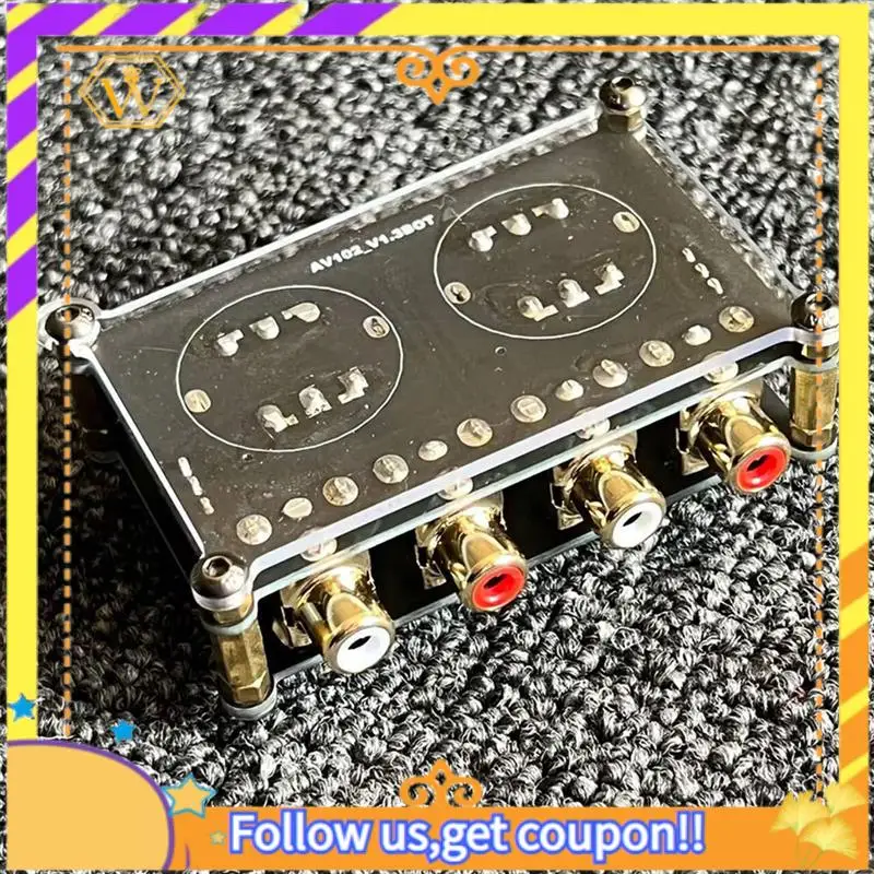 Latest-Audio Isolator Audio Isolator Step-Up Transformer Passive Pre Stage Amplification Gain