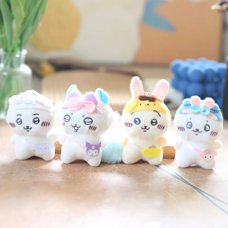 12 cm Kartoon carino e carino giapponese piccolo otto Usachi piccolo ciondolo peluche bambola Giekawa portachiavi bambola