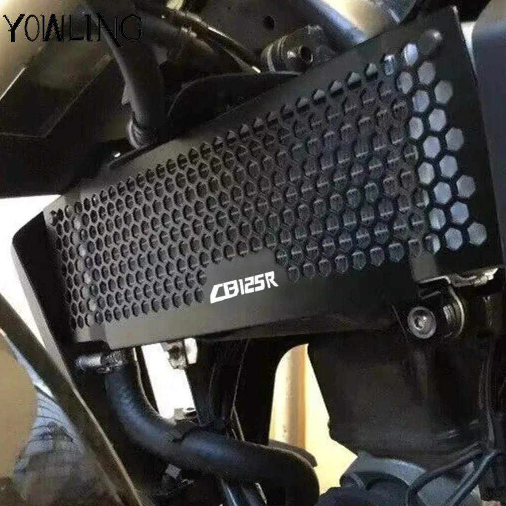 2024 For Honda CB125R CB125 R CB 125R 2018-2019-2020-2021-2022-2023 Radiator Guard Tank Grille Shield Bezel Protector Mesh Cover