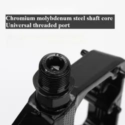 Mountain bike aluminum alloy pedal road bike pedal/pedal aluminum alloy DU pedal/dual DU aluminum alloy pedal