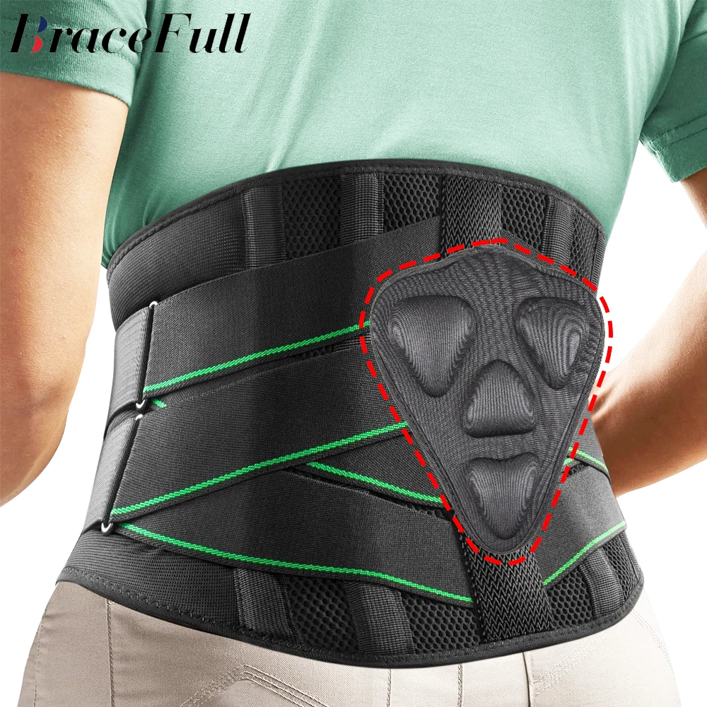 Lumbar Back Belt Waist Support Lumbar Pad Back Orthopedic Corset for Men Women Waist Protector Belt Waist Trainer Spine Support