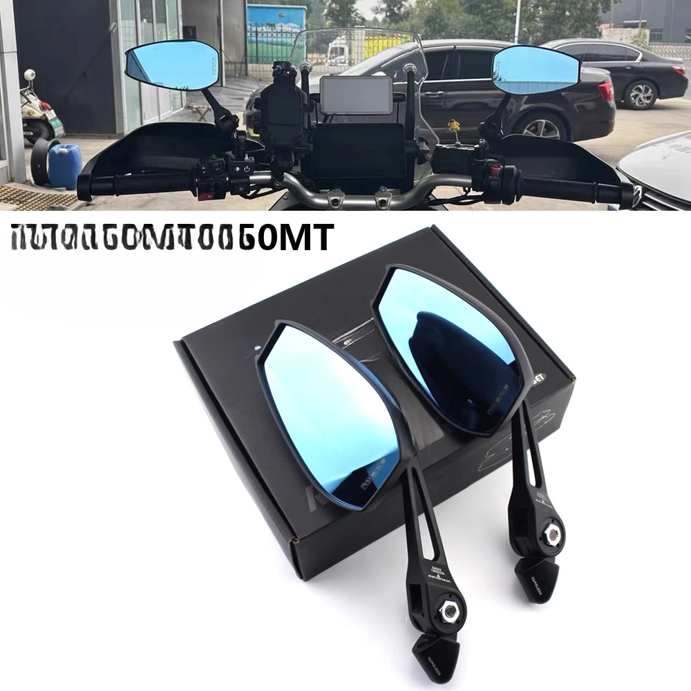 1Pc for Cfmoto 800MT 650MT modified reflective mirror, large field of view, anti glare reversing mirror, rearview mirror