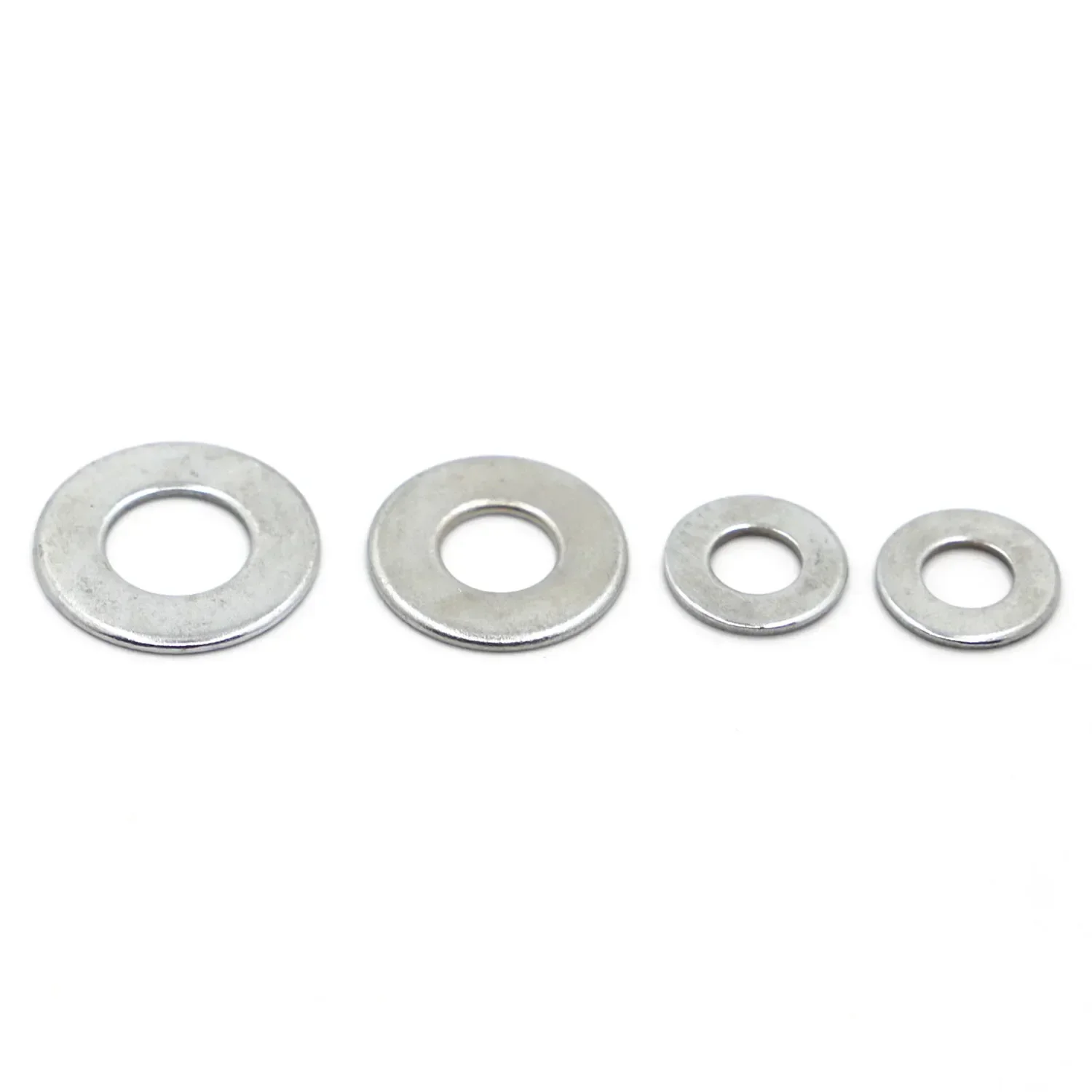 DIN125 M2 M2.5 M3 M3.5 M4 M5 M6 M8 M10 M12 M14 M16 Zinc-plated Steel  Flat Washer Plain Washer Flat Gasket Rings