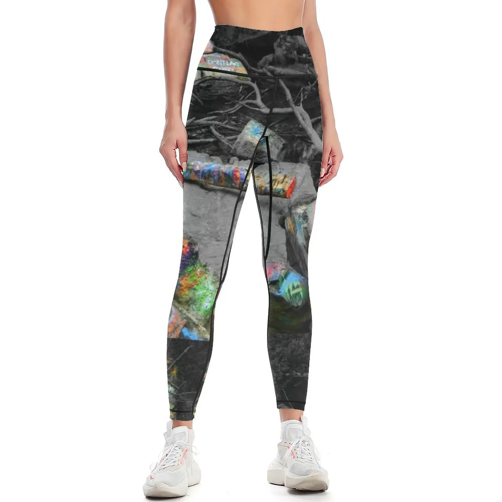 Painted Rocks Leggings push up legging Women's fitness push up tights for Womens Leggings