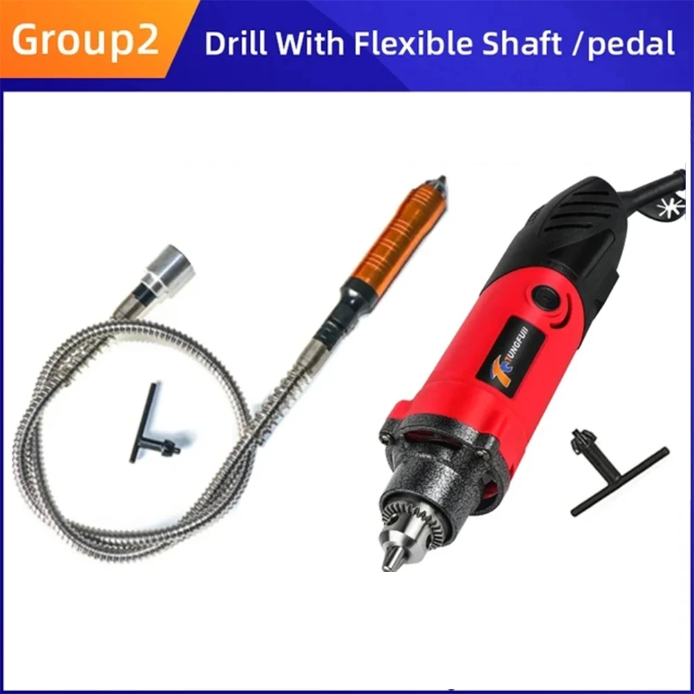 220V Elektrische Boor Graveren Pen Handheld Stiftslijper Gereedschap Mini Boren Variabele Snelheid Gereedschappen voor Polijsten en Schuren