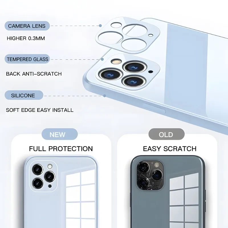 Transformers Phone Case For Iphone 14 13 12 11 Pro Max X XS XR 7 8 Plus 2020 SE Metallic Paint Glass Mobile Phone Case image 4