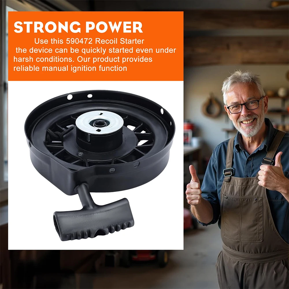 

Recoil Starter For Tecumseh LEV100 LEV115 LEV120 H60 H70 Engine 590472 590732 590737
