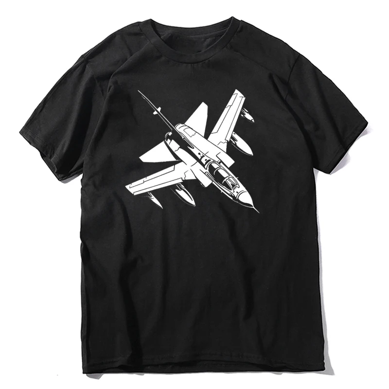 2019 New Short Sleeve Casual Top  Cotton Shirt  Panavia PA 200 Tornado  Custom Aircraft flight