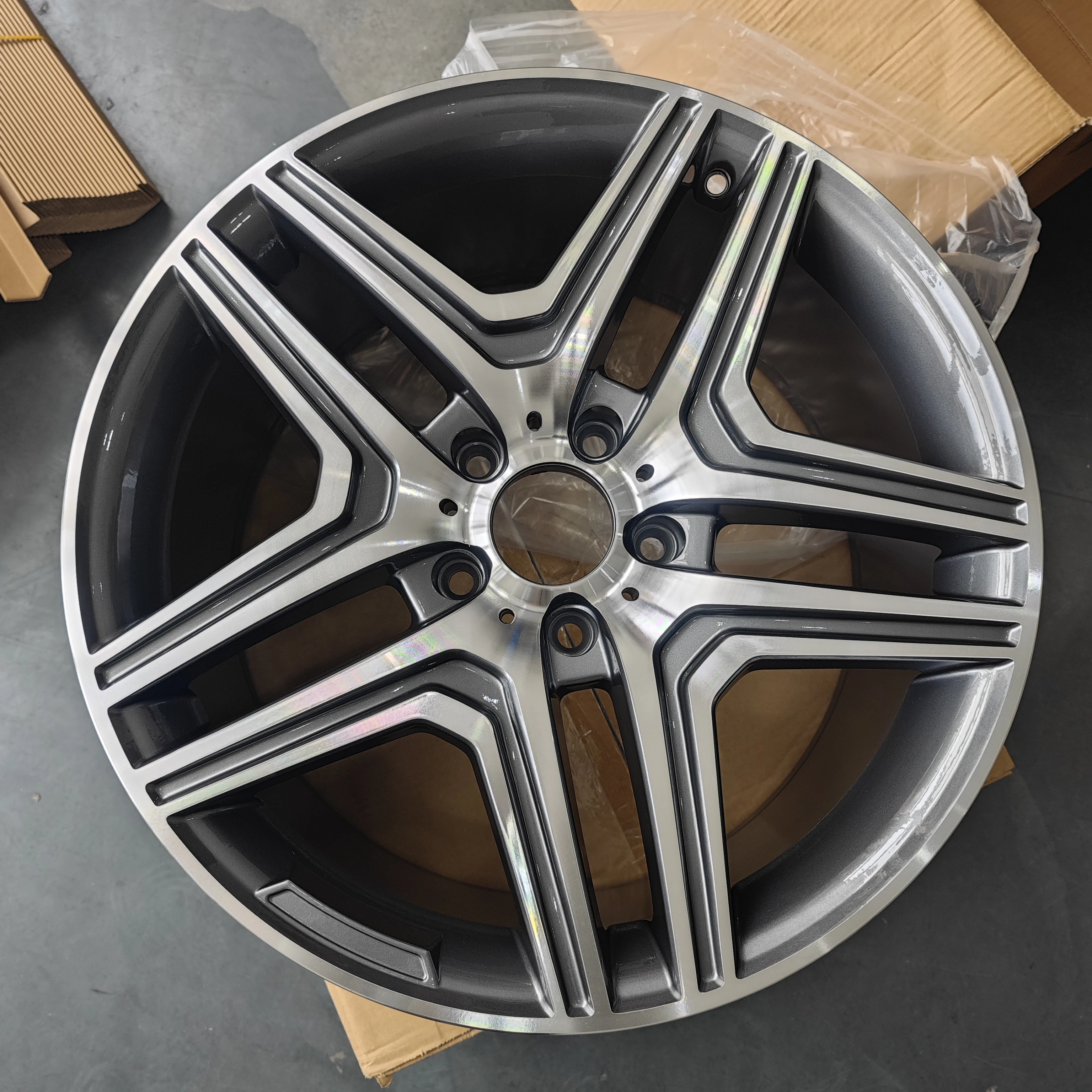 20 21 Inch 8.5J 9.5J 10J 5 Multi Spokes 112 PCD 38 45 46  50 ET 66.6 CB Wheel Rim for Sale for AMG ML63