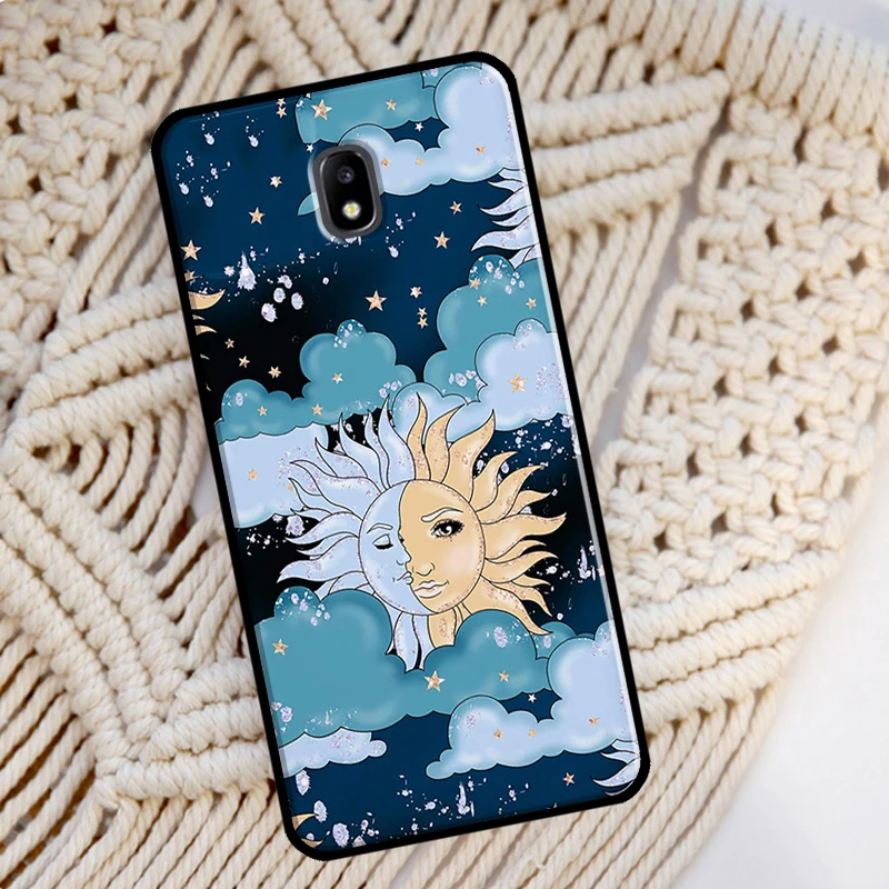 Sun Moons Star Signs Astrological Celestial Bumper Case For Samsung A9 J8 J4 J6 A6 A8 Plus 2018 A3 A5 2016 J3 J5 J7 2017 Cover