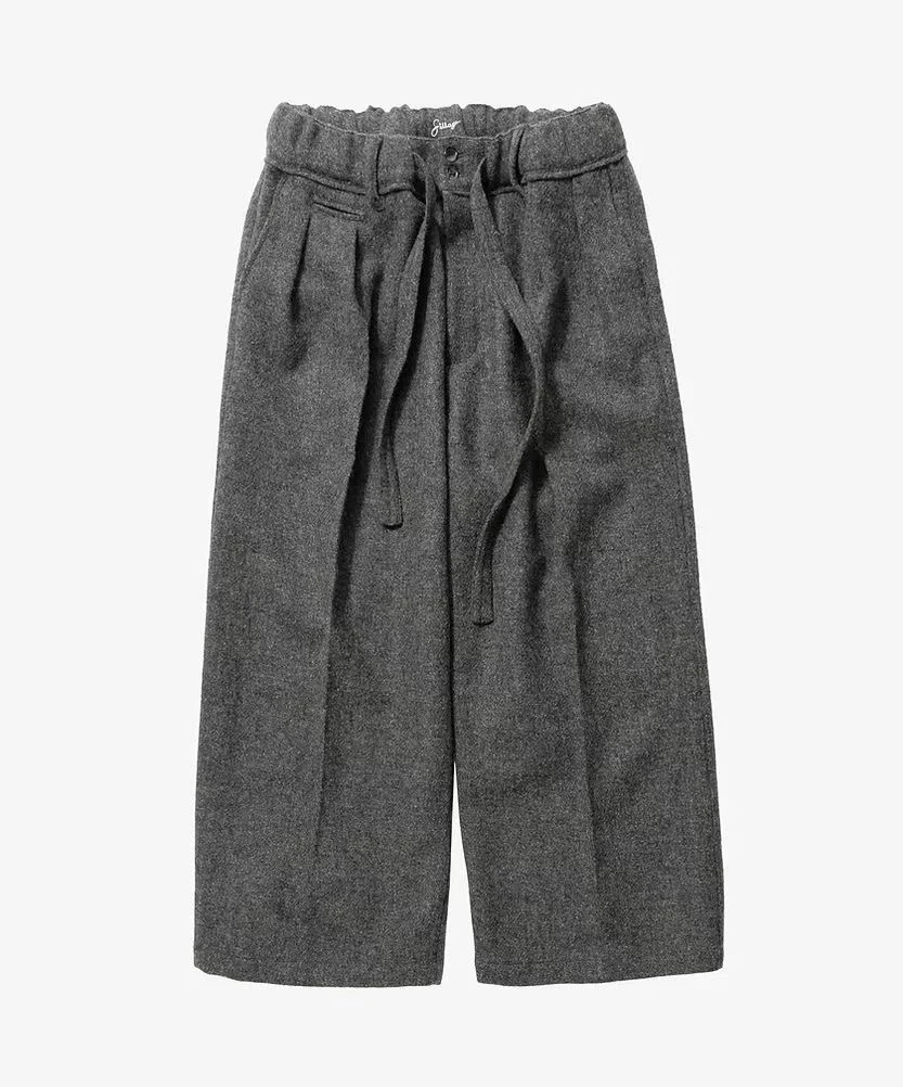 VISVIM KOFU Sillage 23a بنطال كندو واسع الساق من صوف هاكاما