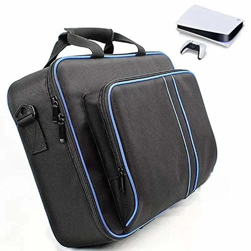 

Storage Bag for PS5 Nylon Carry Case Travel Bag Compatible for Playstation 5 Disk/Digital Edition for Dualsense Controller