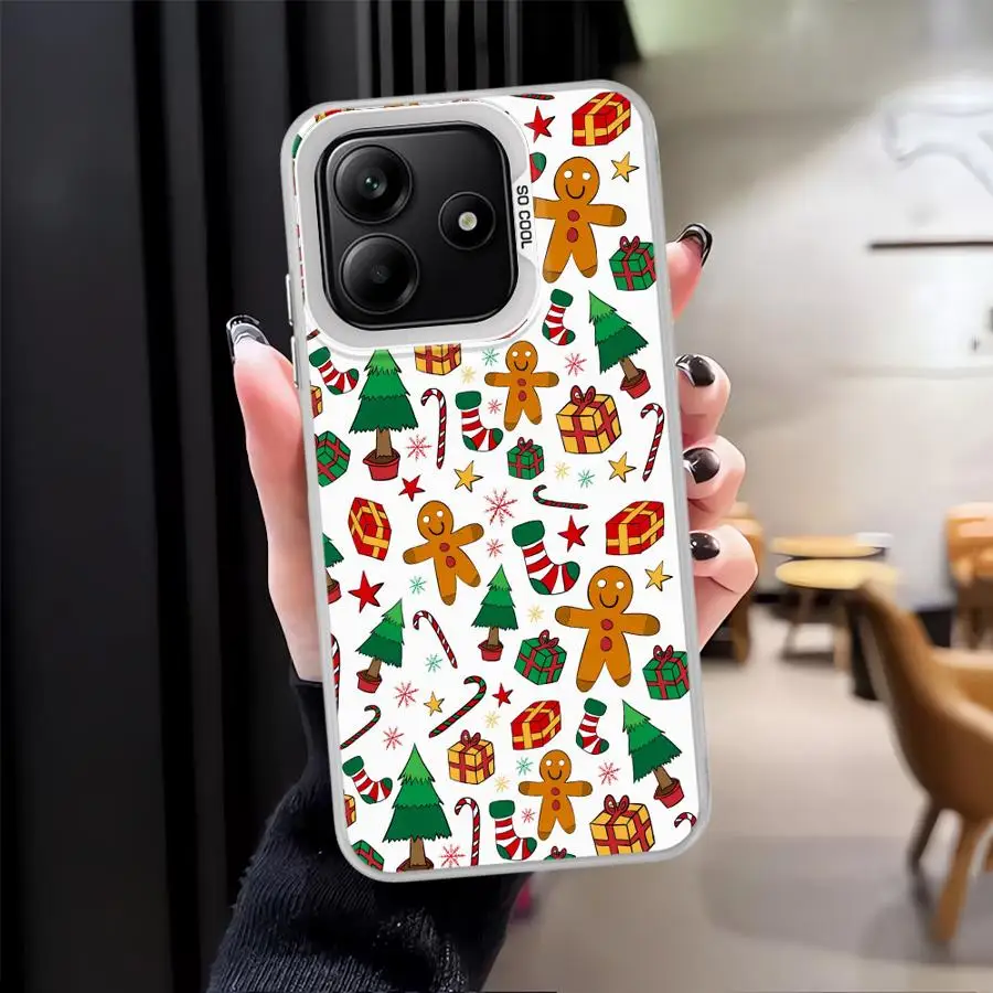 เคสโทรศัพท์ลายคริสต์มาส ดีไซน์สร้างสรรค์ สำหรับ Xiaomi Redmi Note 10s 14 Pro Plus 12s 10Lite 9s 13 12 11 11s