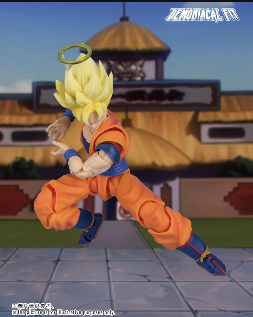 

Demoniacal Fit Son Goku Figure Dragon Ball Z SHF 3.0 Goku Figurine Martialist Forever Return From Beyond Anime Series