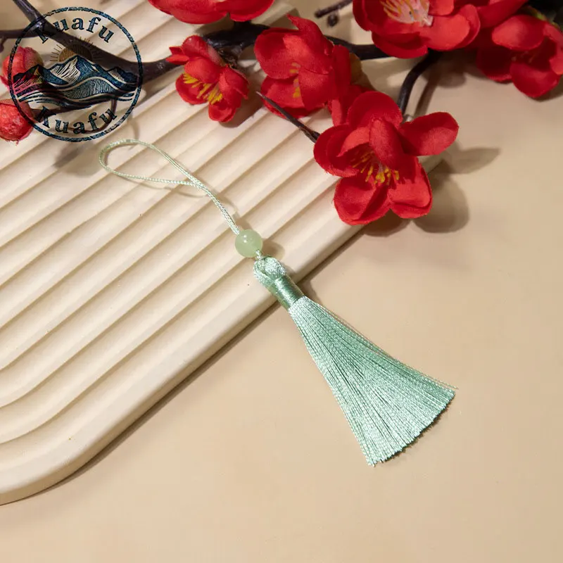 5-100Pcs 7cm Tassels Bookmark Beaded Tassel Handmade Soft Tassel Fringe For DIY Craft Projects Jewelry Making Decoration
