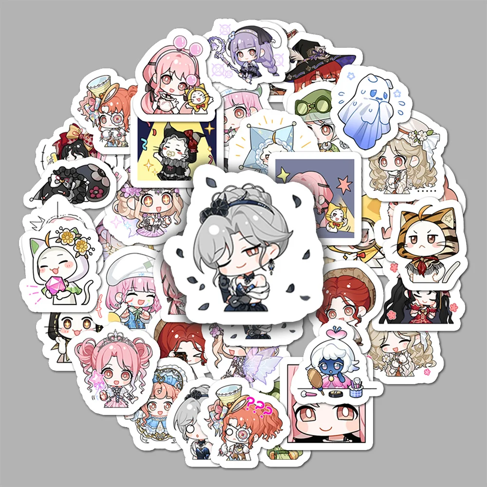 40 pçs bonito dos desenhos animados infinito nikki adesivos diy diário portátil telefone bagagem skate graffiti decalques adesivo presente brinquedo