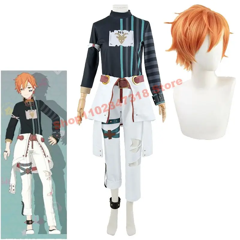 Vivid BAD SQUAD Shinonome Akito Cosplay Costume Akt Wig Project Sekai Colorful Stage! VBS Virtual Idol Anime Clothing