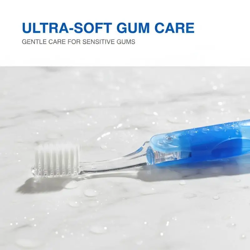 1pcs Travel Folding Toothbrush Portable Toothbrush Disposable Multi Color Size Collapsable Brush For Trip Daily Use Women Men