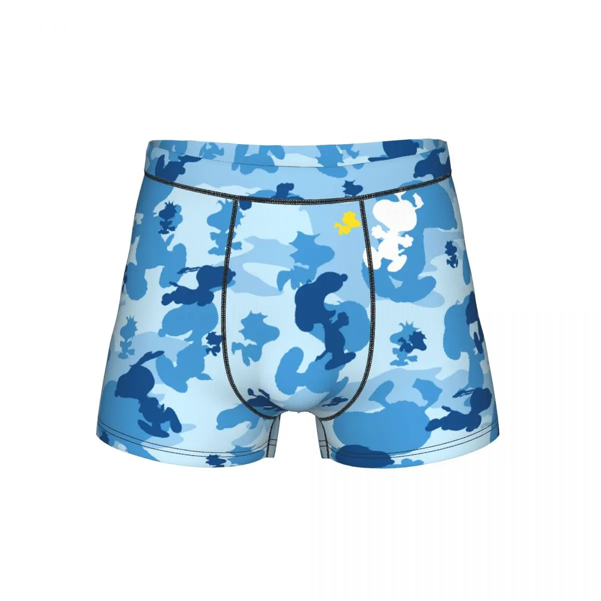 

Милые мультяшные трусы-боксеры с Снупи для мужчин, забавные мягкие трусы-шорты для мужчин