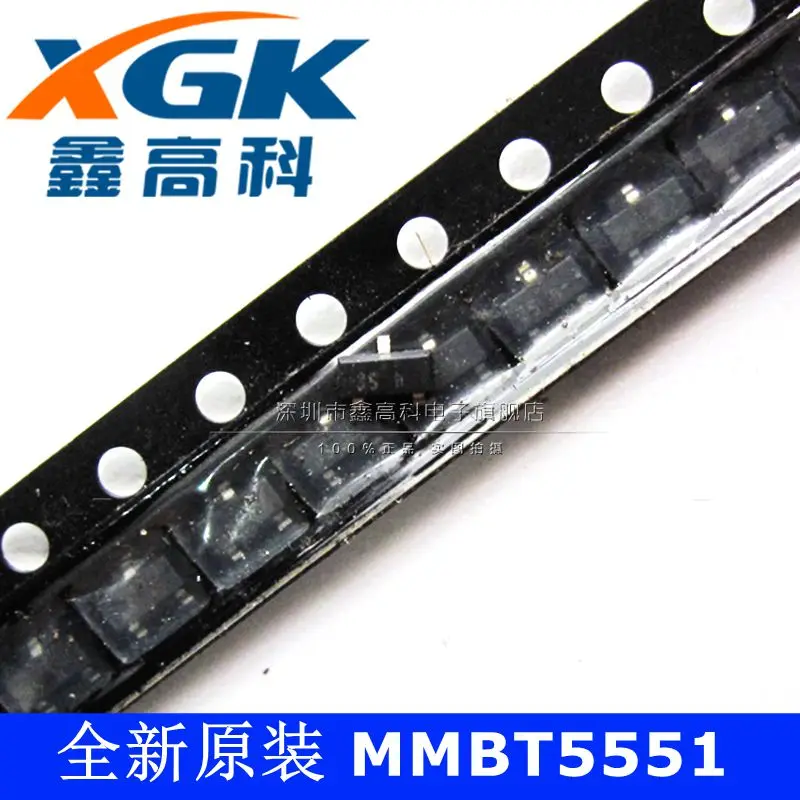 Free shipping   -MMBT5551 35  SOT23     10PCS